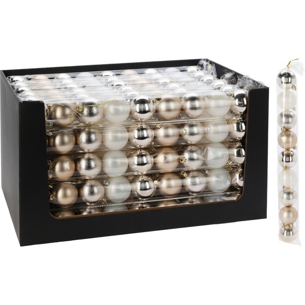 9 SFERE PS 60MM ORO CHIARO